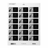 Eigen fotoadreslabel etiket (Full Sheet)