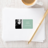 Eigen fotoadreslabel etiket (Insitu)