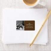 Eigen fotoadreslabel etiket (Insitu)