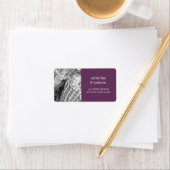 Eigen fotoadreslabel etiket (Insitu)