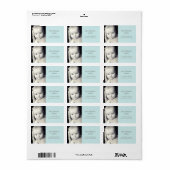 Eigen fotoadreslabel etiket (Full Sheet)