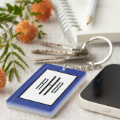 Eigen foto's en monogram Sleutelhanger Pinup Girl (Voorkant Rechts)