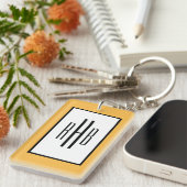 Eigen foto's en monogram Sleutelhanger Pinup Girl (Voorkant Rechts)