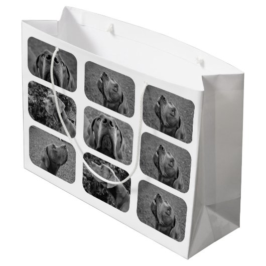 Eigen foto's met grote gesteente groot cadeauzakje (Achterkant Gekanteld)