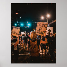 Eigen fotoTypografie-EENHEID! Poster