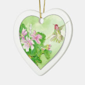 Eigen gedetineerde Waterverf vogel, dier Keramisch Ornament (Links)