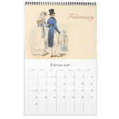 Eigen gedrukte agenda Historische Franse Mode Kalender (Feb 2027)