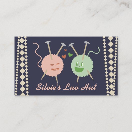 Eigen gekleurde gegoten bolletjes voor de vervaard visitekaartje (Voorkant)