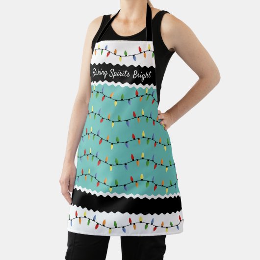 Eigen geventileerde kerstboomverlichting schort (Insitu)