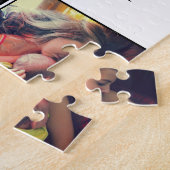 Eigen gezinsmonogram 11 Fotocollage Legpuzzel (Zijkant)