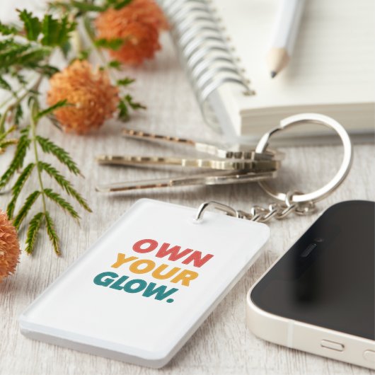 Eigen Glow Sleutelhanger (Voorkant Rechts)