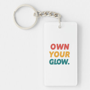 Eigen Glow Sleutelhanger