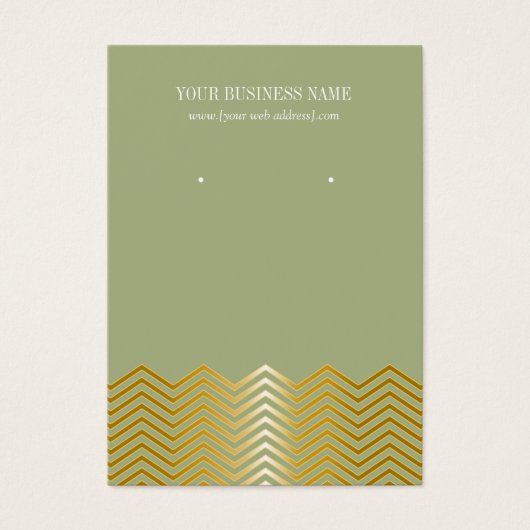 Eigen gouden goudkleurige goudkleurige zwarte diep visitekaartjes (Voorkant)