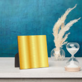 Eigen goudlook elegant rendy Sjabloon Klassiek Fotoplaat (Insitu)