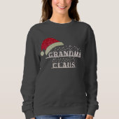 Eigen Grandma Clause Kerstmis Trui (Voorkant)