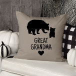 Eigen grootmoeder Gift Grandchild Beer Greige Thor Kussen<br><div class="desc">Op zoek naar het perfecte cadeau voor die speciale grootmoeder in je leven? Kijk niet verder dan ons gepersonaliseerde grootmageschenk - aangepast beer gooit kussens met namen! Deze zachte en knuffelende kussens zijn een geweldige manier om je waardering te shows voor alles wat ze voor je gedaan heeft. Ze maken...</div>