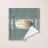 Eigen handdoek voor Wildflower Wedding Jubileum (Wasdoekje)