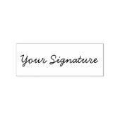 eigen handtekening rubberstempel (Afrduk)