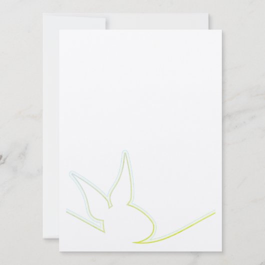 Eigen Happy Paast Chic Rustic  Farmhouse Kaart (Achterkant)