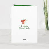 Eigen Happy St. Patrick's Day Shamrock Cute Owl Kaart (Achterkant)