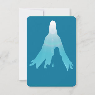 Eigen herdenkingsBedankt Jezus in mij Kaart