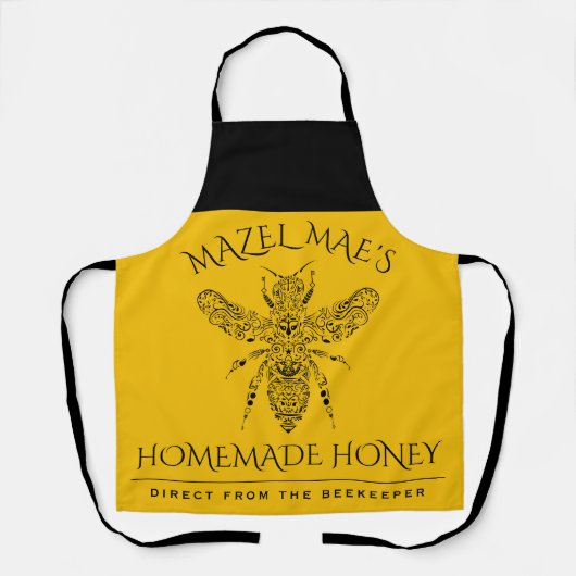 Eigen Homemade Honey Apron Schort (Voorkant)