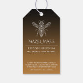 Eigen Homemade-honingaroma's Cadeaulabel (Achterkant)