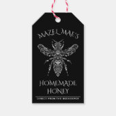 Eigen Homemade-honinglabels Cadeaulabel (Voorkant)
