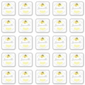 Eigen Homemade Limoncello Label 2 INCH Stickers (Voorkant)