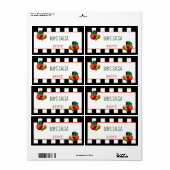 Eigen Homemade Salsa Label (Full Sheet)