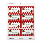 Eigen Homemade Salsa Label (Full Sheet)