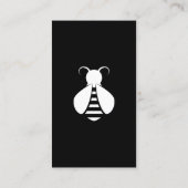 Eigen honingbijen visitekaartje (Achterkant)