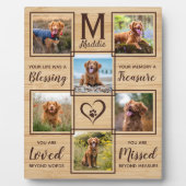 Eigen houtwond Unieke fotocollage Fotoplaat (Voorkant)