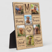 Eigen houtwond Unieke fotocollage Fotoplaat (Zijkant)