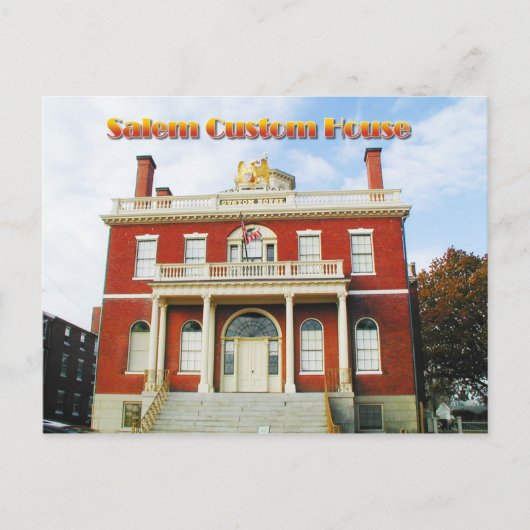 Eigen huis, Salem, Massachusetts Briefkaart (Voorkant)