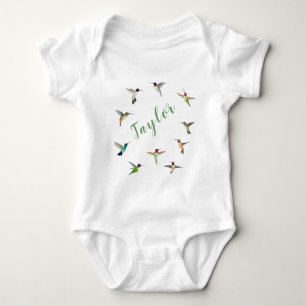 Eigen Hummingvogels Romper