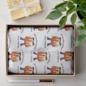 Eigen Humor voor pudding Tissuepapier (Geschenk)