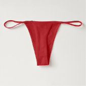 Eigen huwelijksmonogram rood dun voor bruid slip (Achterkant)