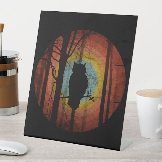 EIGEN IN DE BOSSEN BOSSEN RECLAMEBORD MET VOETSTUK (Insitu)