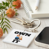 Eigen IT-Sleutelhanger Sleutelhanger (Voorkant Rechts)