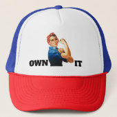 Eigen IT Trucker Hat Pet (Voorkant)