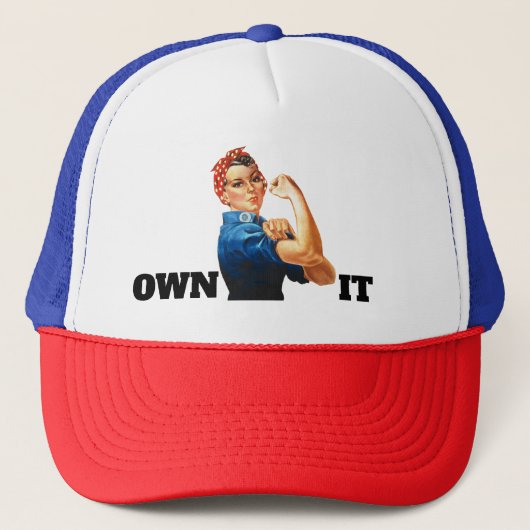 Eigen IT Trucker Hat Pet (Voorkant)