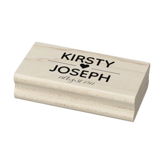 Eigen Jouw naam Bindrubberen stempel (Stempel)