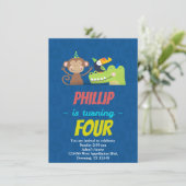 Eigen Kaarten Petten Cartoons (Staand voorkant)