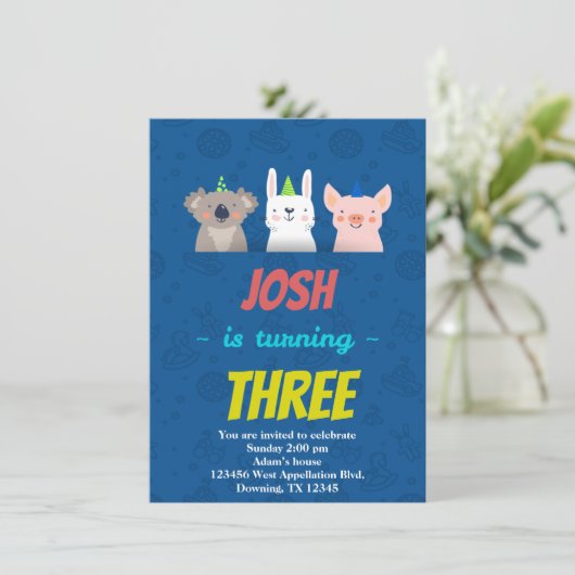 Eigen Kaarten Petten Cartoons (Staand voorkant)