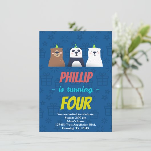 Eigen Kaarten Petten Cartoons (Staand voorkant)