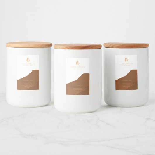 Eigen kaartenlabel voedselcontainer etiket (Flessen)