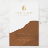 Eigen kaartenlabel voedselcontainer etiket (Enkel label)