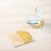 Eigen kaasbericht Trompe L'oeil Swiss Cheese Kartonnen Onderzetters (Insitu)