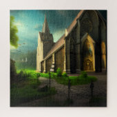 Eigen kerk Fantasy Art 02 puzzel Legpuzzel (Verticaal)
